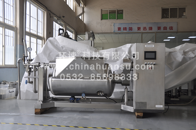 環速智能攪拌鍋WZJ-500臥式攪拌鍋、溫控系統不糊鍋         環速科技